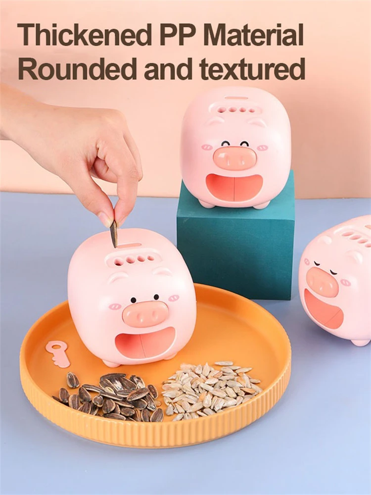 Kawaii Pig Automatic Sunflower Seed Peeler Electric Smart Melon Seed Sheller Opening Machine High-quality
Kawaii Pig Automatic Sunflower Seed Peeler Electric Smart Melon Seed Sheller Opening Machine High-quality