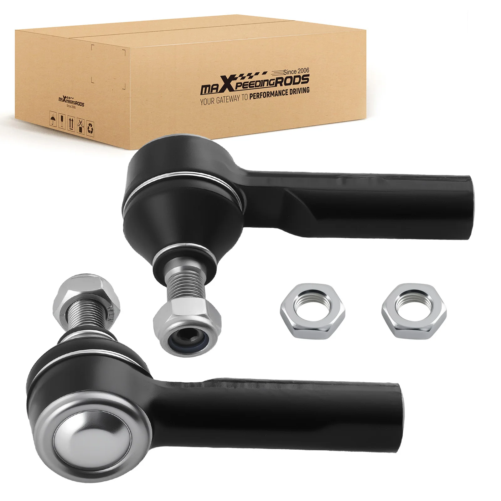 Pair Front Outer Tie Rods Set for 1995-08 Nissan Maxima Altima Infiniti I30 I35
Pair Front Outer Tie Rods Set for 1995-08 Nissan Maxima Altima Infiniti I30 I35