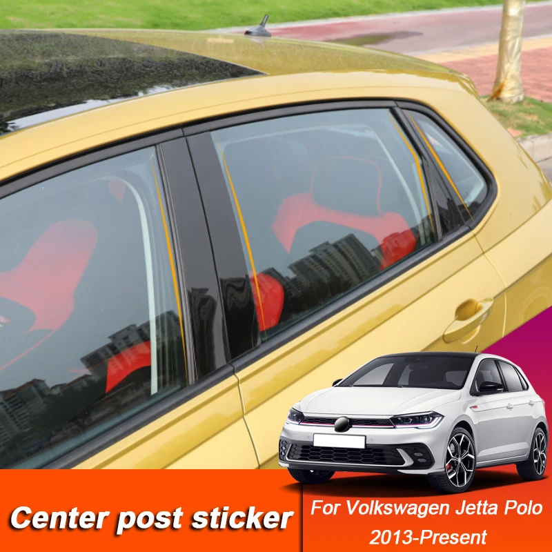 For Volkswagen Jetta A6 A7 Polo 6R AW Hatchback 2010-2024 Car Styling Window Center Pillar Sticker PVC Trim Anti-Scratch Film
For Volkswagen Jetta A6 A7 Polo 6R AW Hatchback 2010-2024 Car Styling Window Center Pillar Sticker PVC Trim Anti-Scratch Film