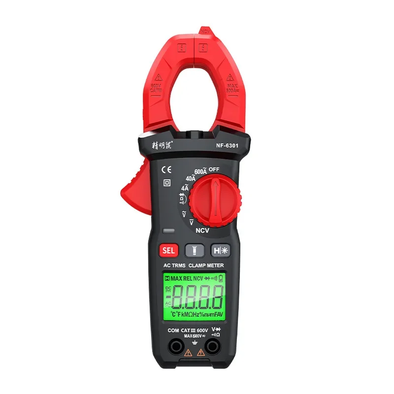 Новый мультиметр Noyafa NF-6301, цифровой высокоточный полностью автоматический мультиметр-амперметр с зажимами
Новый мультиметр Noyafa NF-6301, цифровой высокоточный полностью автоматический мультиметр-амперметр с зажимами