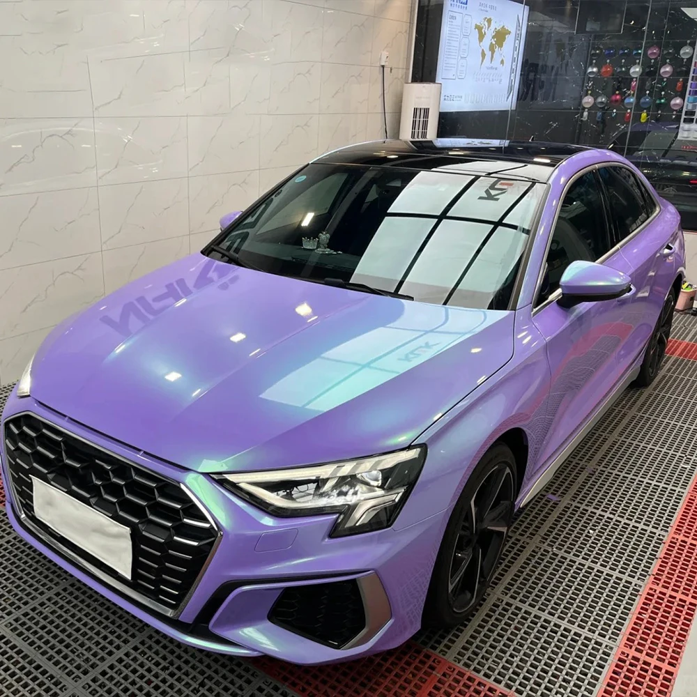 Platinum Purple & Green Wrapping Film Vinyl Wrap Car Stickers Color Change Film Bubble Free Sticker Vinyl Decals Car Accessories
Platinum Purple & Green Wrapping Film Vinyl Wrap Car Stickers Color Change Film Bubble Free Sticker Vinyl Decals Car Accessories