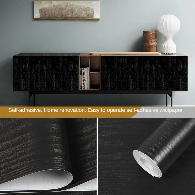Self Adhesive Wood Grain Wallpaper Furniture Cabinet Wardrobe Wall Stickers Vinyl Wallpapers Peel and Stick Wallpaper Home Decor
Self Adhesive Wood Grain Wallpaper Furniture Cabinet Wardrobe Wall Stickers Vinyl Wallpapers Peel and Stick Wallpaper Home Decor