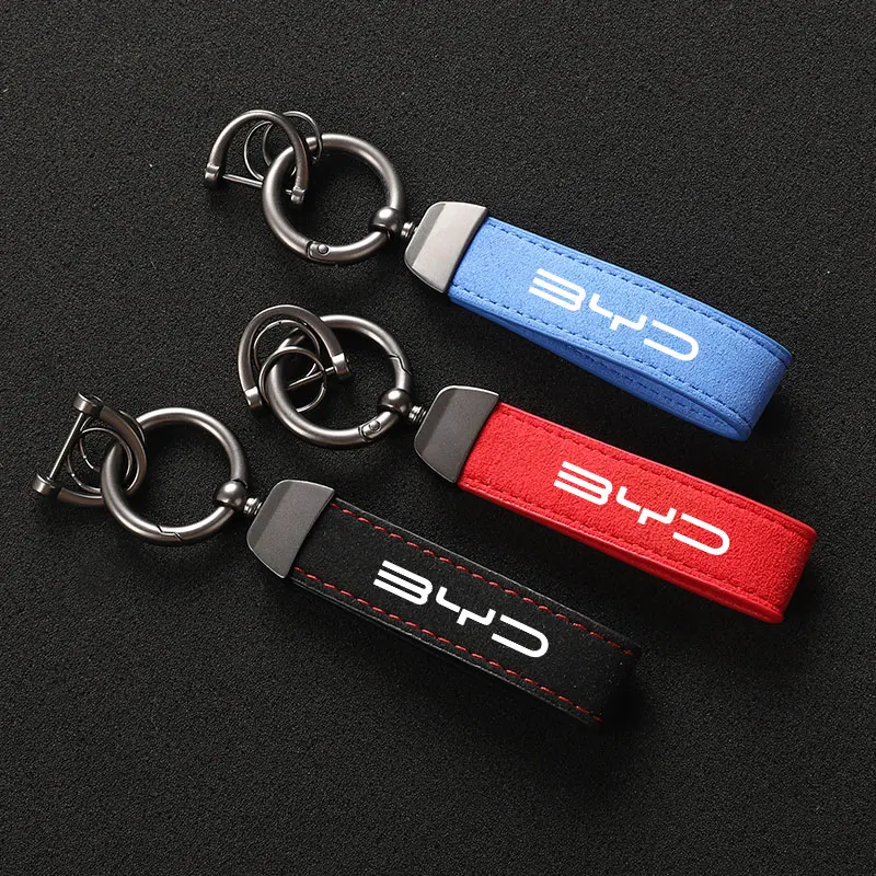 Simple Suede Keychain Car Key Ring Chain Holder Keyring For BYD Seal u Yuan Up Atto 3 Seagull Han EV Dmi mini Dolphin G3 Car
Simple Suede Keychain Car Key Ring Chain Holder Keyring For BYD Seal u Yuan Up Atto 3 Seagull Han EV Dmi mini Dolphin G3 Car