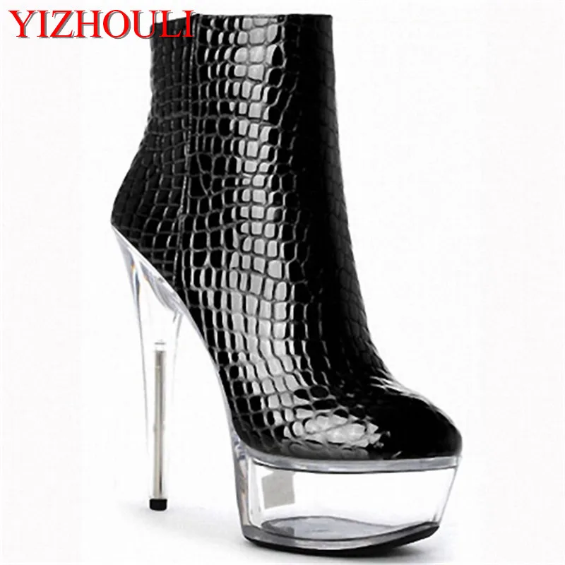 15 cm of female motorcycle boots, classic short fashion boots, platform shoes 6 inch heels star zipper boots
15 cm of female motorcycle boots, classic short fashion boots, platform shoes 6 inch heels star zipper boots