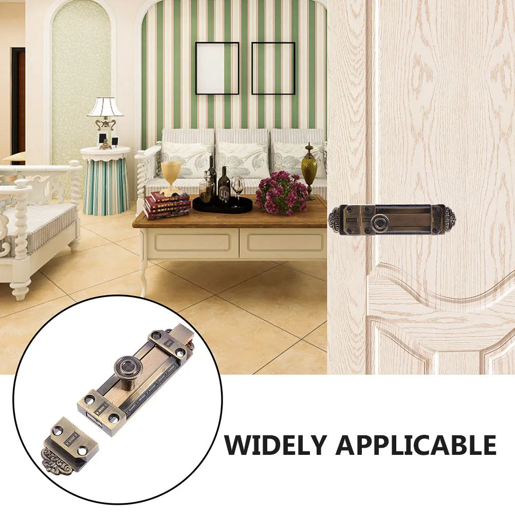 Heavy Duty Door Bolt Lock Sliding Flush Bolt for French Doors Double Door Inside Latch Security Slide Lock Small Latch
Heavy Duty Door Bolt Lock Sliding Flush Bolt for French Doors Double Door Inside Latch Security Slide Lock Small Latch