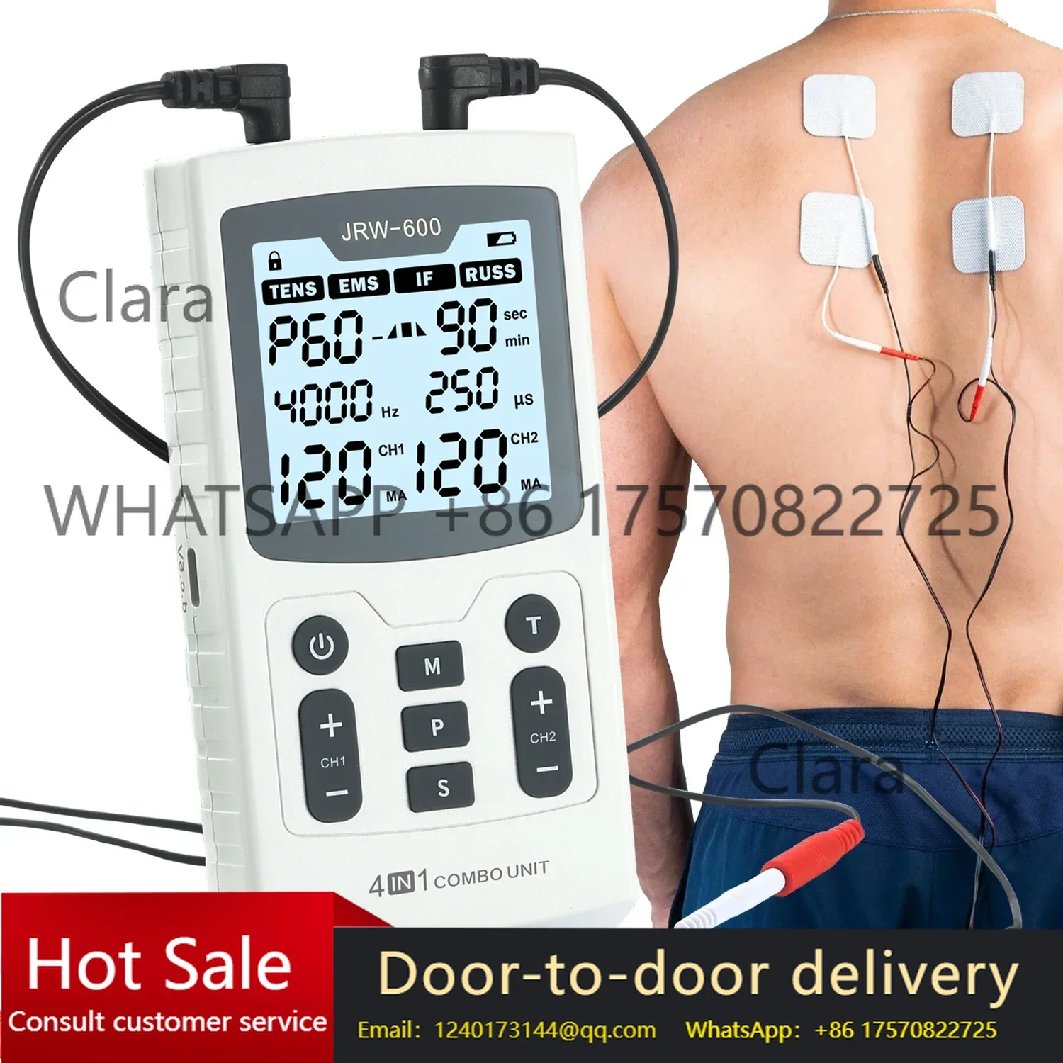 Clara Tools Store4000hz 4 in 1 Combination Therapy Factory Price OEM ODM Acupuncture Digital Therapy MachineClara Tools Store
Clara Tools Store4000hz 4 in 1 Combination Therapy Factory Price OEM ODM Acupuncture Digital Therapy MachineClara Tools Store