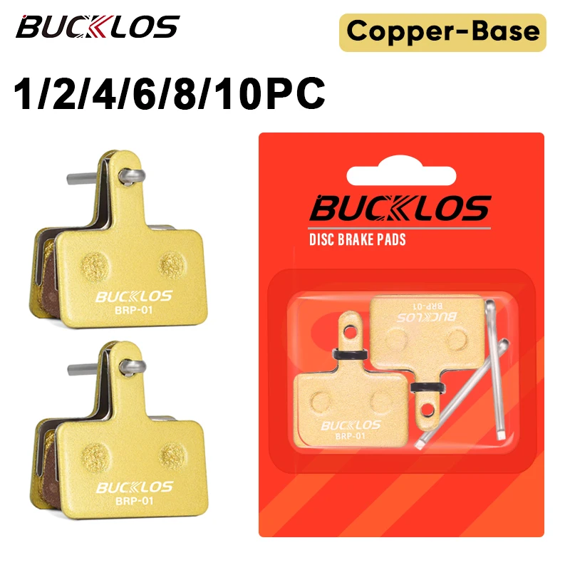 BUCKLOS Bicycle Brake Pads Copper-Based MTB Bike Disc Brake Pads Mountain Road Hydraulic Disc Brake Pads for SHIMANO MT200 B01S
BUCKLOS Bicycle Brake Pads Copper-Based MTB Bike Disc Brake Pads Mountain Road Hydraulic Disc Brake Pads for SHIMANO MT200 B01S