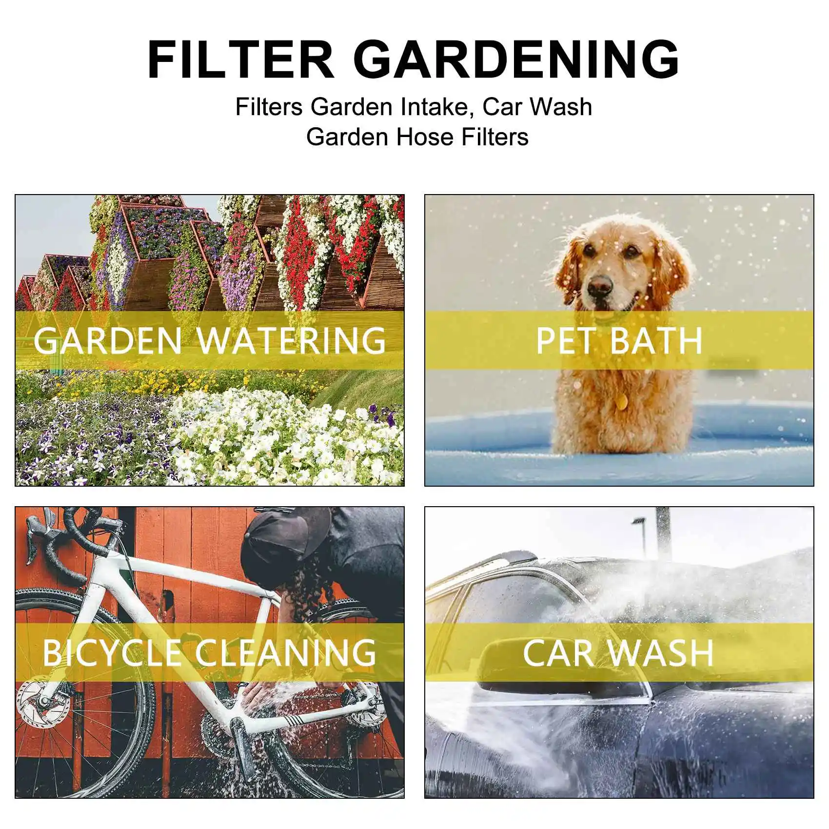 HLZS-Car Washing Filter 1/2 Inch Inline Mesh Strainer Water Pump Irrigation High Flow Pipeline Filter Gardening Inlet Water
HLZS-Car Washing Filter 1/2 Inch Inline Mesh Strainer Water Pump Irrigation High Flow Pipeline Filter Gardening Inlet Water