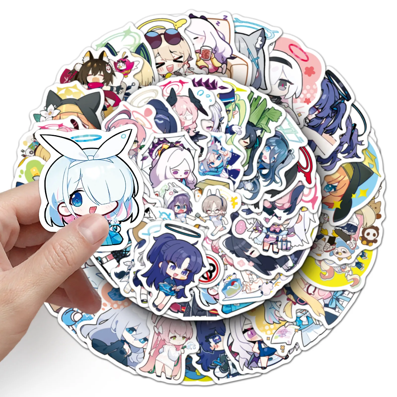 50PCS New Blue Archive The Animation Cartoon Stickers Cute Game Graffiti Decoration DIY Toys Fridge Laptop Guitar Car Bike Decal
50PCS New Blue Archive The Animation Cartoon Stickers Cute Game Graffiti Decoration DIY Toys Fridge Laptop Guitar Car Bike Decal