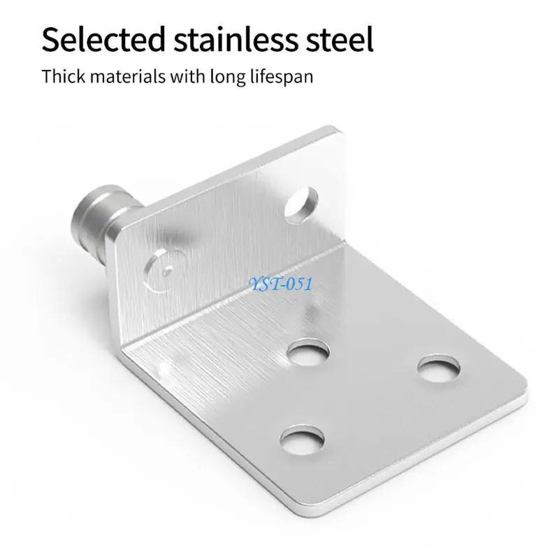 E15A 4Pieces Multipurpose Sturdy Stainless Steel/Iron Swivels Corner Plates for Enhances Stability In Home Renovations
E15A 4Pieces Multipurpose Sturdy Stainless Steel/Iron Swivels Corner Plates for Enhances Stability In Home Renovations