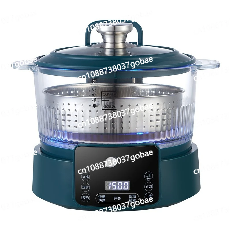 Intelligent lifting and lowering sugar control rice cooker, rice soup separation pot, steamed rice health pot
Intelligent lifting and lowering sugar control rice cooker, rice soup separation pot, steamed rice health pot