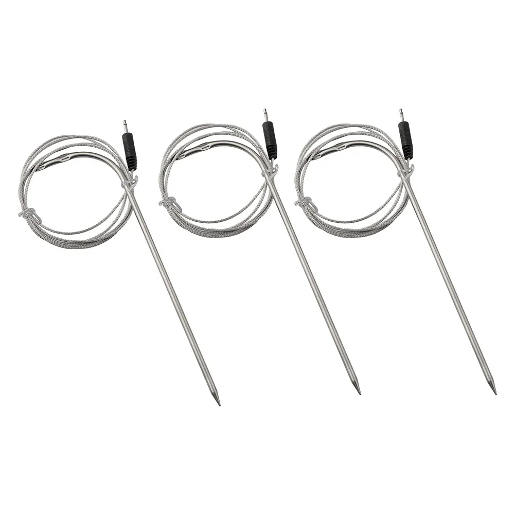 3pcs Replacement Meat Probe For Pellet Grill Waterproof Temperature Probes 2.5mm Connector BBQ Probe Kitchen Accessories
3pcs Replacement Meat Probe For Pellet Grill Waterproof Temperature Probes 2.5mm Connector BBQ Probe Kitchen Accessories