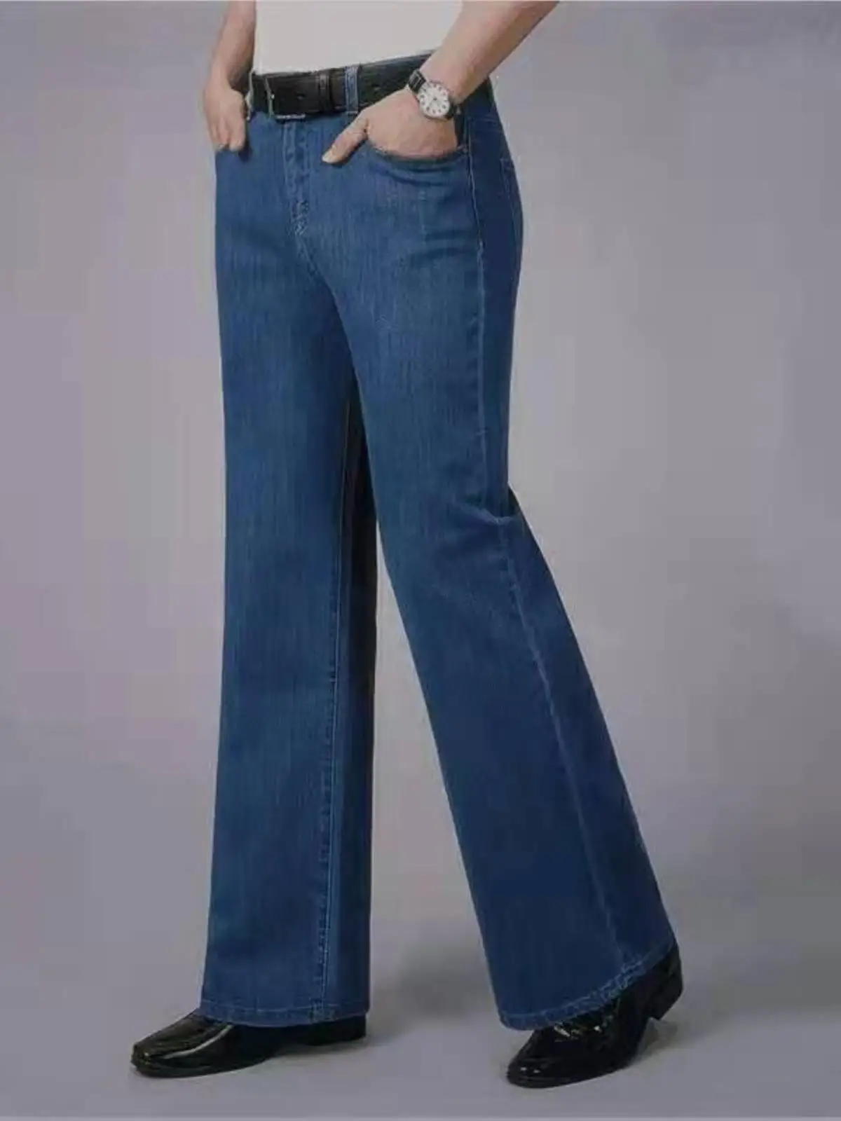 Мужские зимние свободные джинсы с широкими штанинами, средней посадкой, расклешенные, длинные брюки, прямые брюки-трубы, повседневные прямые джинсы
Мужские зимние свободные джинсы с широкими штанинами, средней посадкой, расклешенные, длинные брюки, прямые брюки-трубы, повседневные прямые джинсы