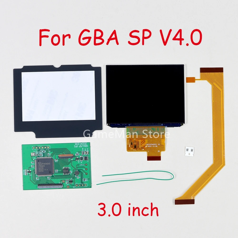 1 комплект для GBA SP V4.0, комплект модификации ЖК-экрана, сменный 3,0-дюймовый ЖК-дисплей с подсветкой IPS, аксессуары для экрана
1 комплект для GBA SP V4.0, комплект модификации ЖК-экрана, сменный 3,0-дюймовый ЖК-дисплей с подсветкой IPS, аксессуары для экрана