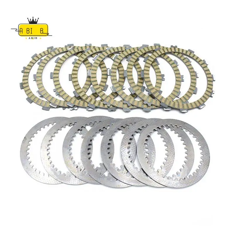 ABIB -Motorcycle Friction Clutch Plates With Steel Plate For Kawasaki KLX450R KX450F For Honda CR250R CRF450R
ABIB -Motorcycle Friction Clutch Plates With Steel Plate For Kawasaki KLX450R KX450F For Honda CR250R CRF450R