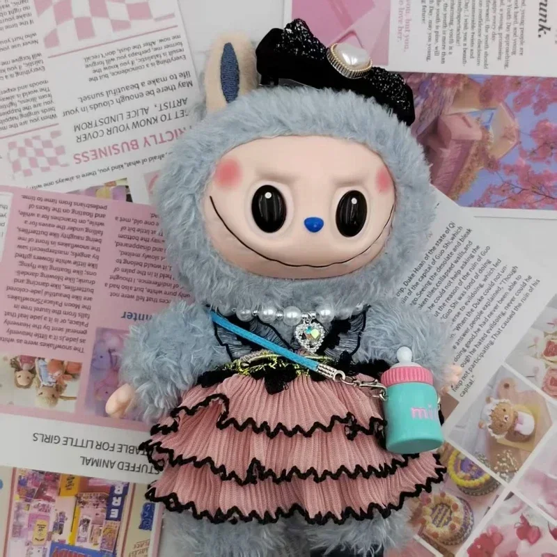 For 17CM Labubu Dolls High-end Clothing Trendy Fashion Suit Handmade Custom Skirt Suit 1/2 Universal Exquisite Clothing
For 17CM Labubu Dolls High-end Clothing Trendy Fashion Suit Handmade Custom Skirt Suit 1/2 Universal Exquisite Clothing