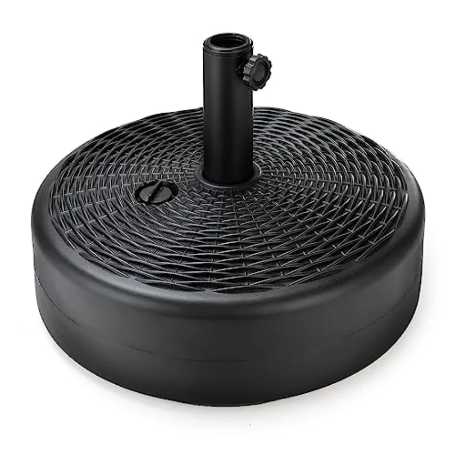 40lb Round Fillable Patio Umbrella Base Stand 18in Pole Holder Water Sand Fits Poles Up to 1.9in 48mm Diameter UV Resistant Law
40lb Round Fillable Patio Umbrella Base Stand 18in Pole Holder Water Sand Fits Poles Up to 1.9in 48mm Diameter UV Resistant Law