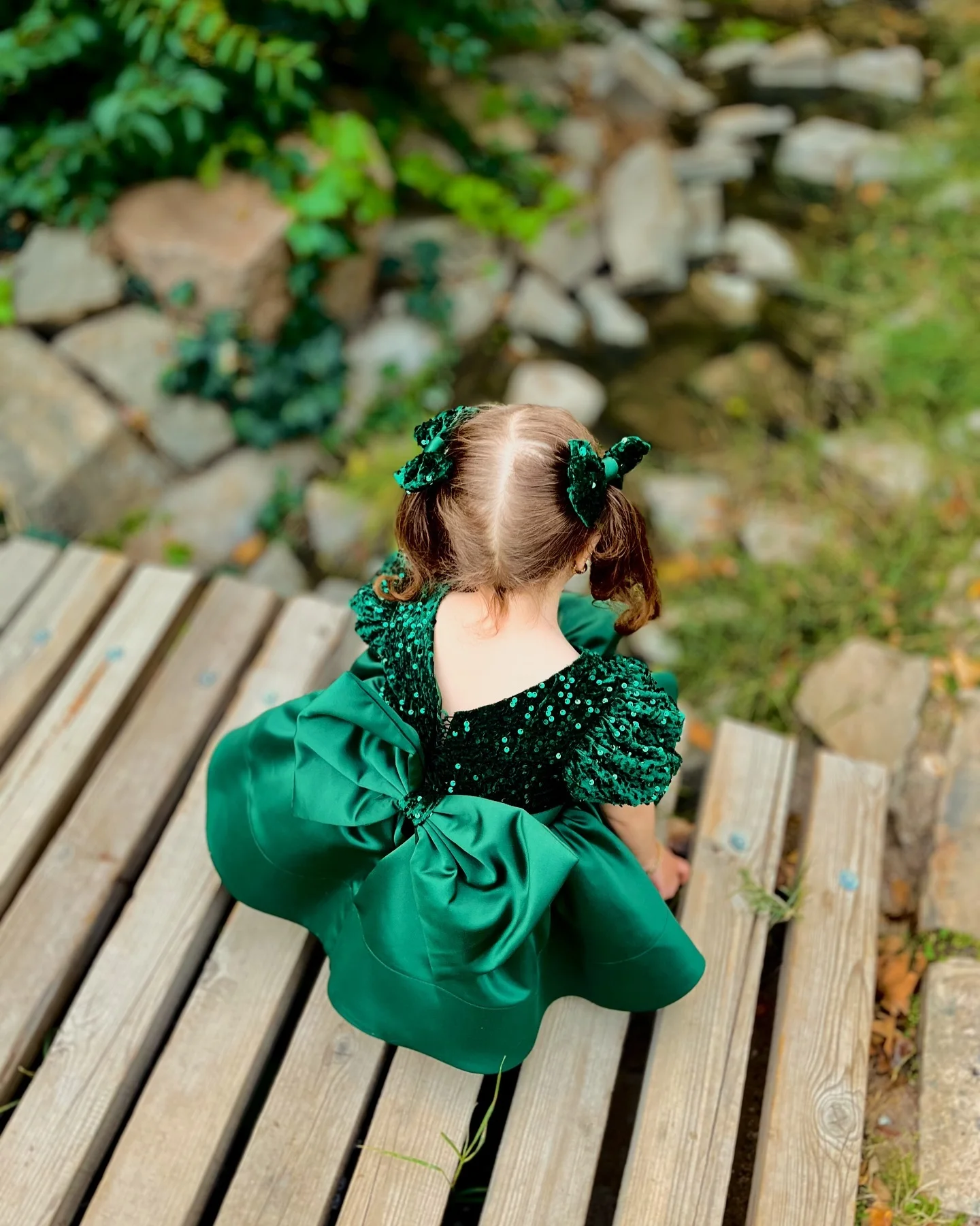 Emerald Green Toddler Pageant Ball Gowns Sequins Puffy Flower Girl Dresses for Wedding Gala Dress Bows Prom Ball Gowns for Kids
Emerald Green Toddler Pageant Ball Gowns Sequins Puffy Flower Girl Dresses for Wedding Gala Dress Bows Prom Ball Gowns for Kids