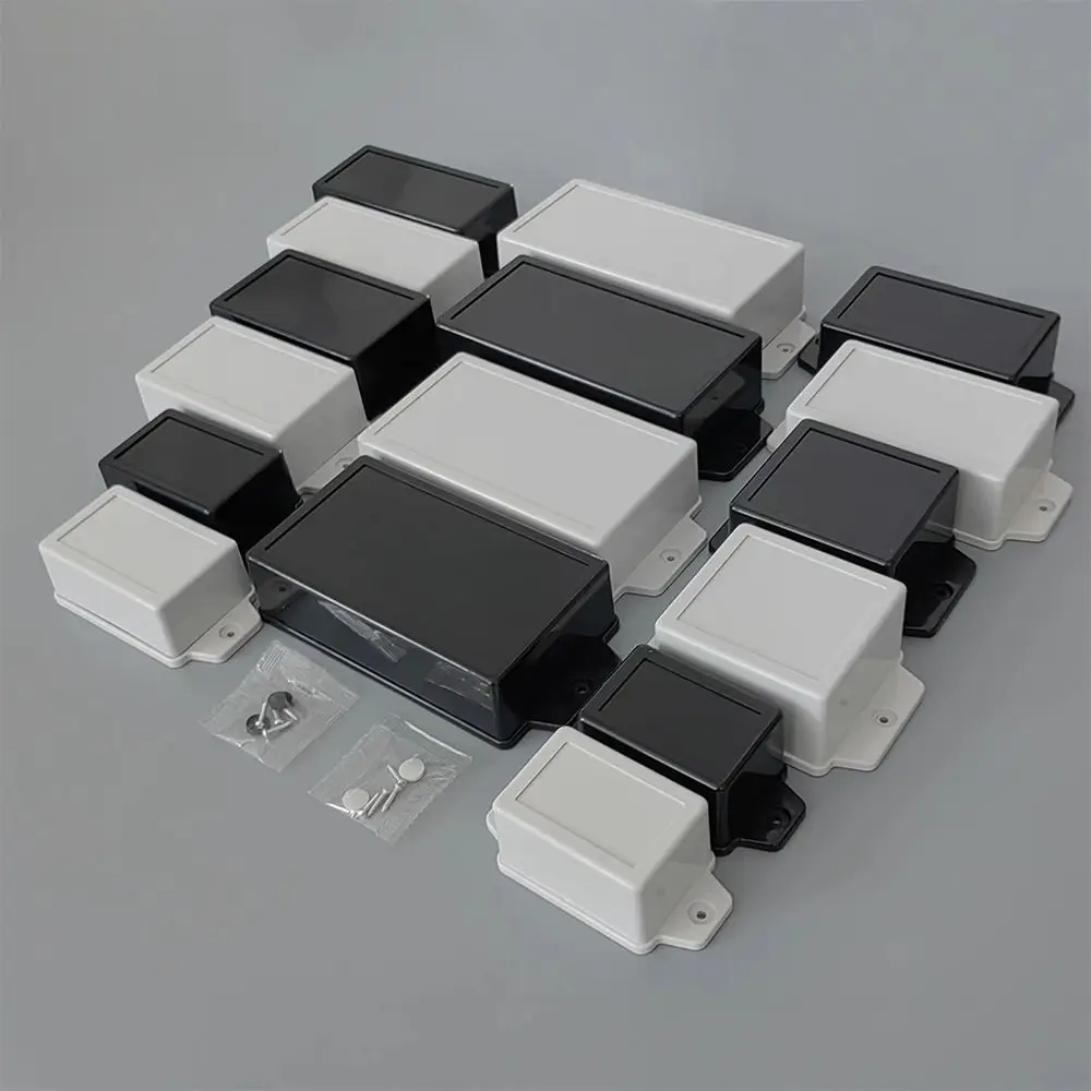 Waterproof Project Enclosure Boxes ABS Plastic 10 Styles Storage Case White Black Housing Instrument Case Electronic Supplies
Waterproof Project Enclosure Boxes ABS Plastic 10 Styles Storage Case White Black Housing Instrument Case Electronic Supplies
