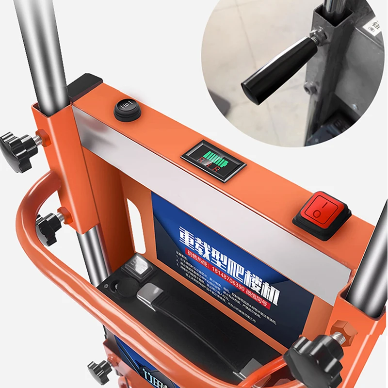 400KG Max Load Foldable Electric Stair Climber ZT-007 Hydraulic Pallet Forklift Heavy Duty Handling Tool
400KG Max Load Foldable Electric Stair Climber ZT-007 Hydraulic Pallet Forklift Heavy Duty Handling Tool