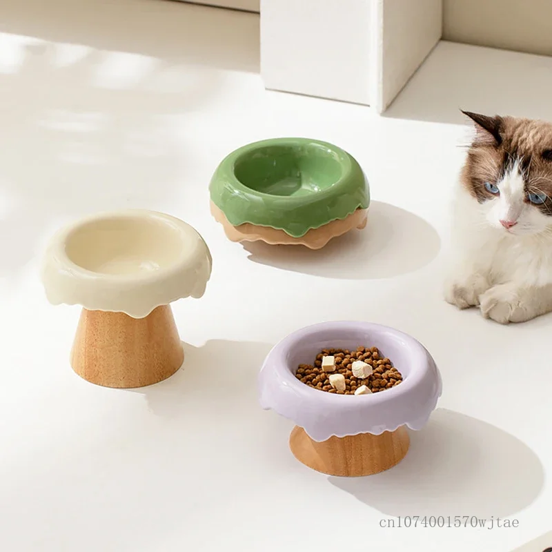Creative Ceramic High Foot Split Anti overturning Cat Food Bowl Dog Food Bowl Oblique Neck Protection Drinking Bowl Pet Supplies
Creative Ceramic High Foot Split Anti overturning Cat Food Bowl Dog Food Bowl Oblique Neck Protection Drinking Bowl Pet Supplies