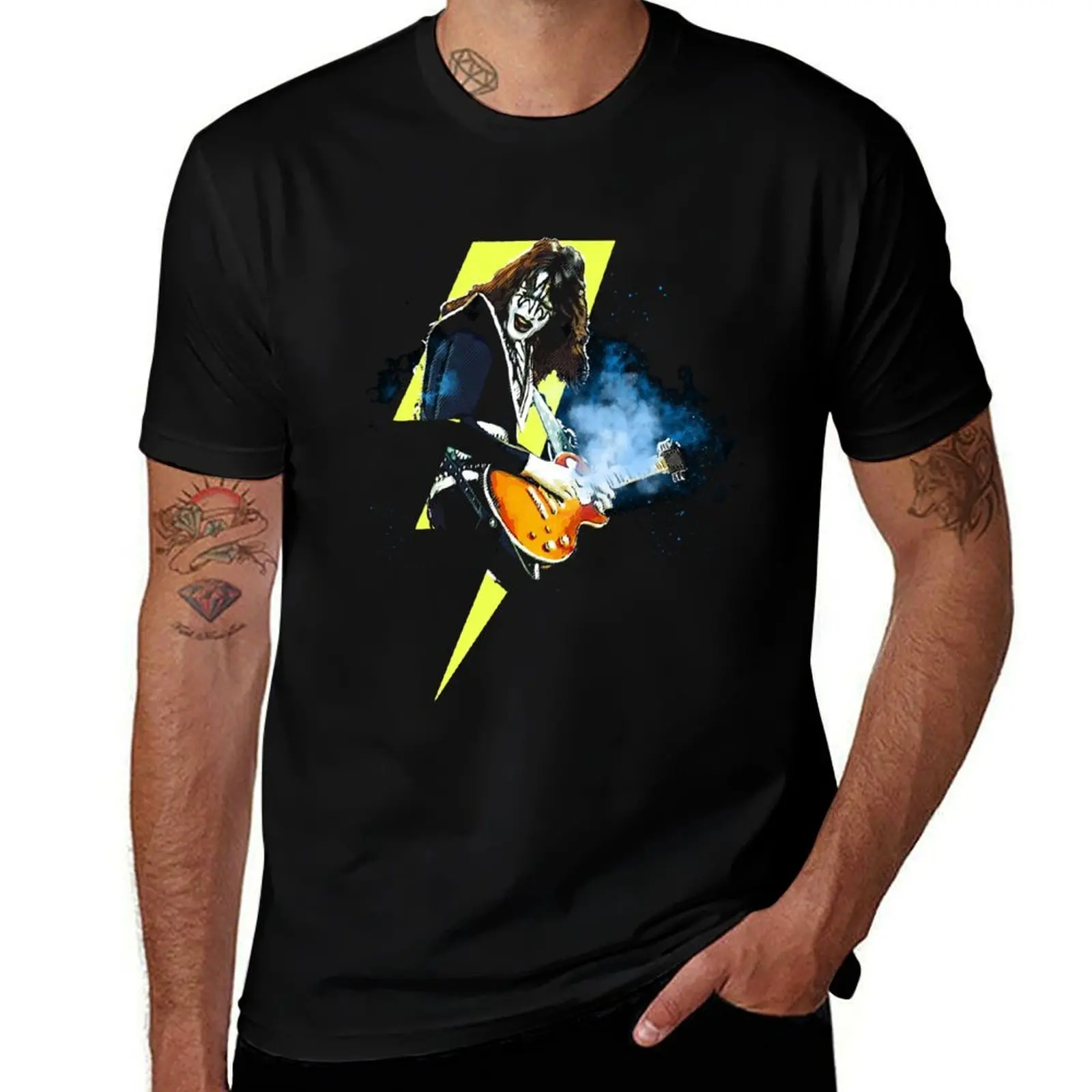 KISS Ace Frehley Shock Me T-Shirt t shirts designer anime t shirts for man T-Shirt
KISS Ace Frehley Shock Me T-Shirt t shirts designer anime t shirts for man T-Shirt
