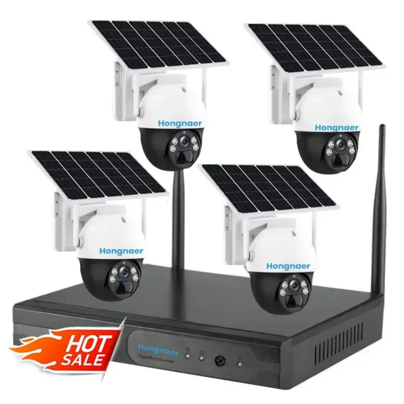 Battery Solar Power camera kit 2 Way Audio PTZ Camera Wireless NVR System 4CH 4MP Wifi Surveillance Kit
Battery Solar Power camera kit 2 Way Audio PTZ Camera Wireless NVR System 4CH 4MP Wifi Surveillance Kit