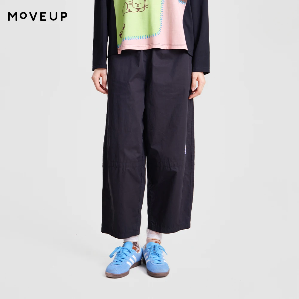 MOVEUP Casual Straight Leg Pants 2026 Spring Pure Cotton Elastic Waist Pants Female Solid Pockets Woven Label Pants 3ELC20119
MOVEUP Casual Straight Leg Pants 2026 Spring Pure Cotton Elastic Waist Pants Female Solid Pockets Woven Label Pants 3ELC20119