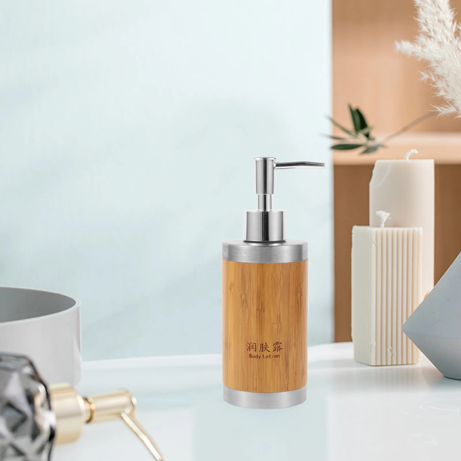 Bathroom Soap Bathroom Accessories H Pump Shampoo Bottles Refillable Lotion Container Bamboo Design Durability
Bathroom Soap Bathroom Accessories H Pump Shampoo Bottles Refillable Lotion Container Bamboo Design Durability