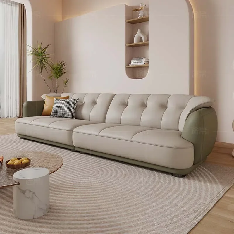 Modular Living Room Sofa Genuine European Leather Corner Sofa Comfortable Lounge Salon Canape De Luxe Moderne Room Decor
Modular Living Room Sofa Genuine European Leather Corner Sofa Comfortable Lounge Salon Canape De Luxe Moderne Room Decor