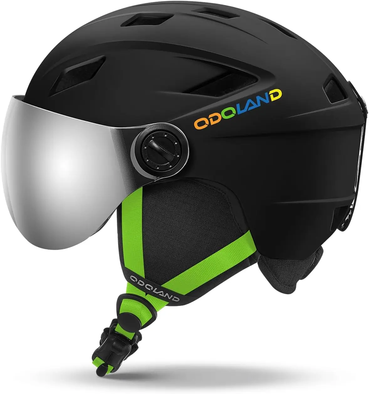 Kids Ski Helmet with 2-in-1 Visor Goggles for Boys & Girls, Adjustable Snowboard Helmet with Magnetic Buckle Strap
Kids Ski Helmet with 2-in-1 Visor Goggles for Boys & Girls, Adjustable Snowboard Helmet with Magnetic Buckle Strap