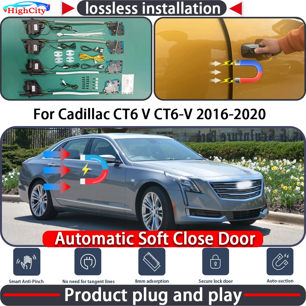 HighCity Electric Closing Door Lock Actuator for Soft Close Power Latch System Auto Pull Door
HighCity Electric Closing Door Lock Actuator for Soft Close Power Latch System Auto Pull Door