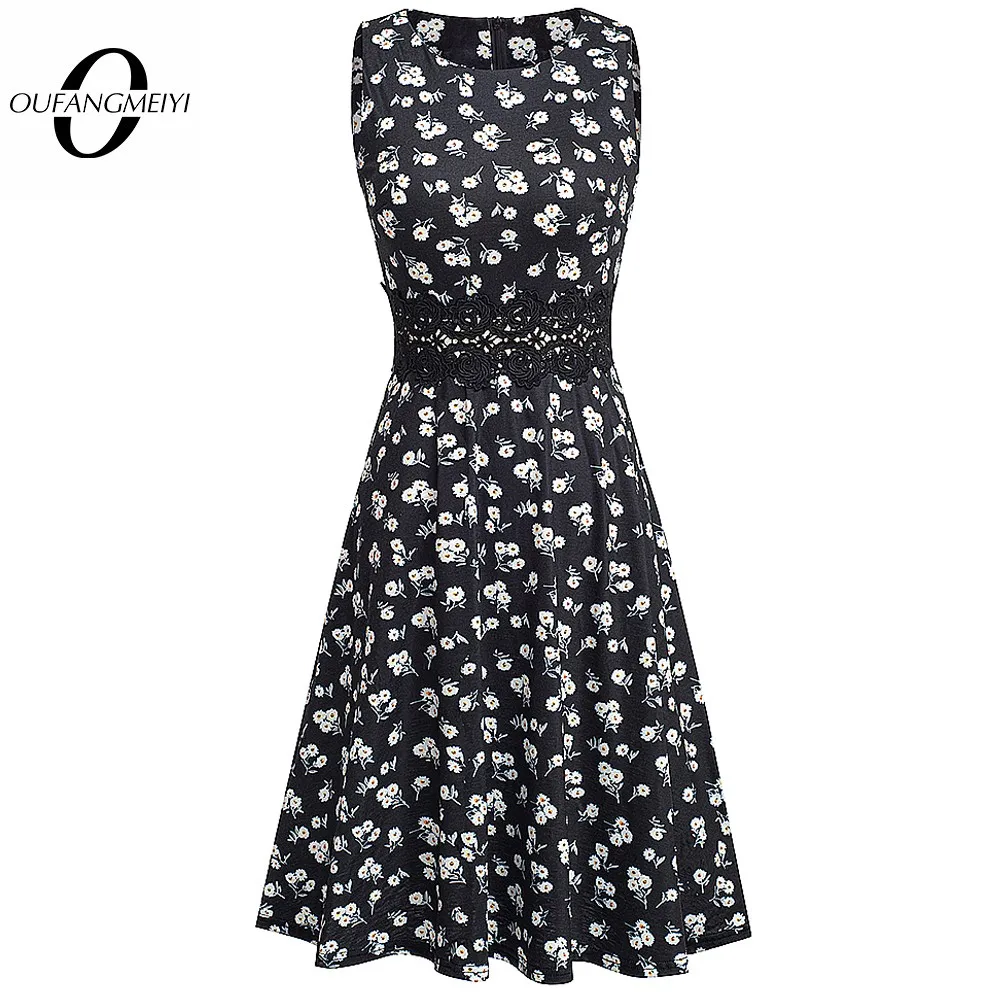 Women Vintage Solid N Print Work Elegant Fashion Collect Waist A-Line Party Swing Dress EA079
Women Vintage Solid N Print Work Elegant Fashion Collect Waist A-Line Party Swing Dress EA079