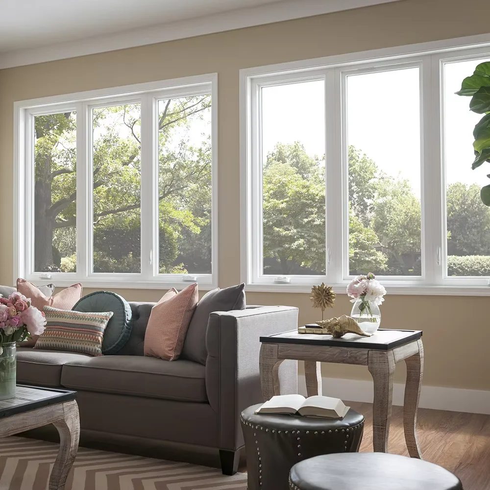 Made in China Double Layer Tempered Glass Hinged Window Multi Size Manual Rainproof Windows UV Protection Casement Windows
Made in China Double Layer Tempered Glass Hinged Window Multi Size Manual Rainproof Windows UV Protection Casement Windows