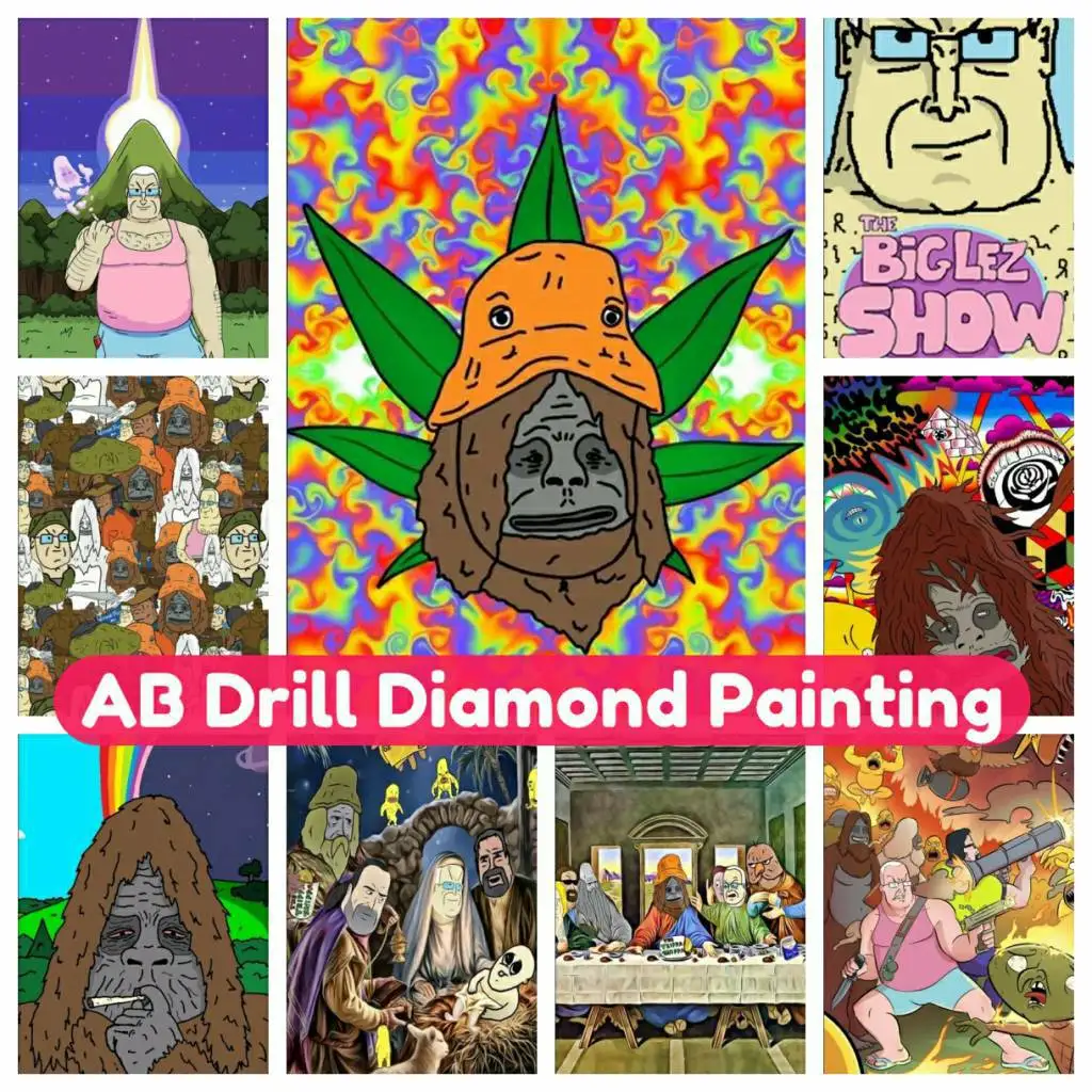 The Big Lez Show Choomah Art Kit 5D DIY AB Diamond Painting Mosaic Embroidery Rhinestones Cross Handmade New 2024
The Big Lez Show Choomah Art Kit 5D DIY AB Diamond Painting Mosaic Embroidery Rhinestones Cross Handmade New 2024