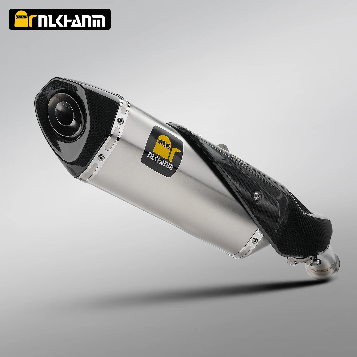CFMOTO 800NK модификация выхлопной системы мотоцикла AK глушитель из углеродного волокна с DB killer для CFMOTO 800NK
CFMOTO 800NK модификация выхлопной системы мотоцикла AK глушитель из углеродного волокна с DB killer для CFMOTO 800NK
