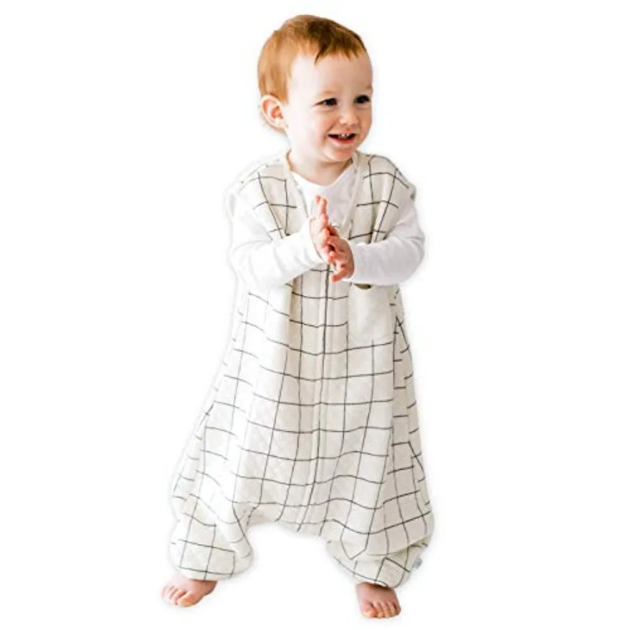 Dreamsuit Toddler Sleep Sack with Feet Walker Sleep Bag with Legs, Rayon made from Bamboo, Summer 0.8 TOG, 2-Way Zipper, 3T-4T
Dreamsuit Toddler Sleep Sack with Feet Walker Sleep Bag with Legs, Rayon made from Bamboo, Summer 0.8 TOG, 2-Way Zipper, 3T-4T