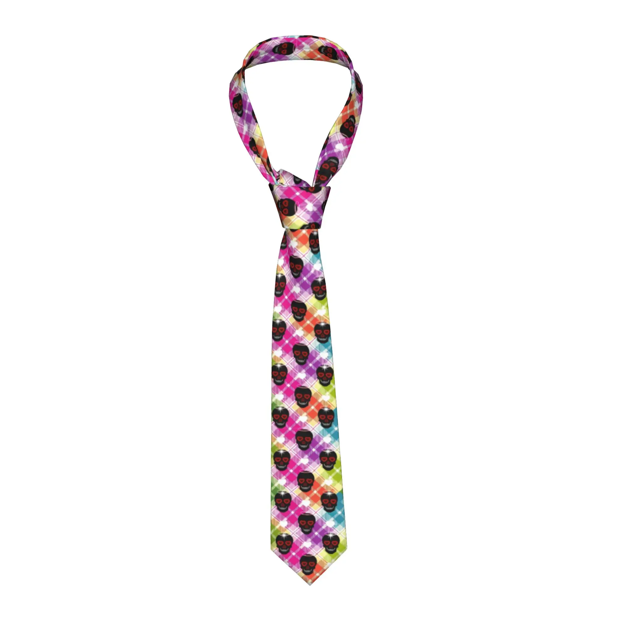 Мужской шелковый галстук с черепом в стиле хоррор для бизнеса
Мужской шелковый галстук с черепом в стиле хоррор для бизнеса