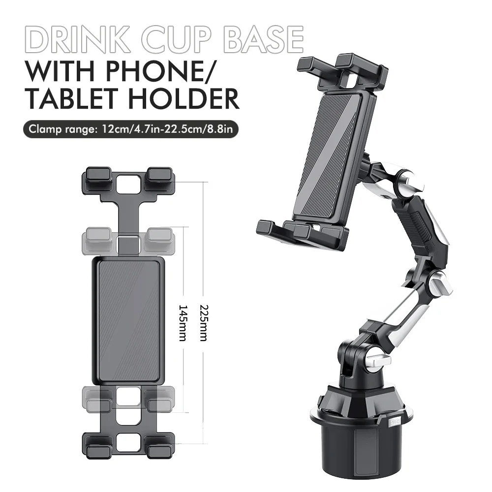 Car Cup Holder Car in-car Water Cup Holder Long Joint Position Mobile Phone tablet Computer Universal Car Bracket
Car Cup Holder Car in-car Water Cup Holder Long Joint Position Mobile Phone tablet Computer Universal Car Bracket