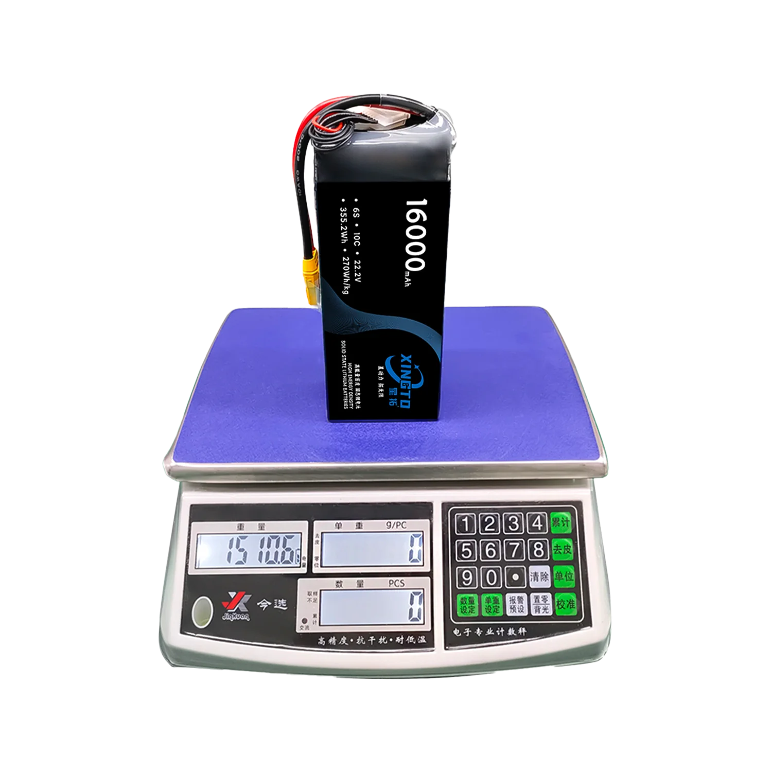 Factory Outlet Safer Solid-state Liuthium Batteries Graphene Lipo Batter Pack 6s 22.2v 16000mah for Flight Drone
Factory Outlet Safer Solid-state Liuthium Batteries Graphene Lipo Batter Pack 6s 22.2v 16000mah for Flight Drone