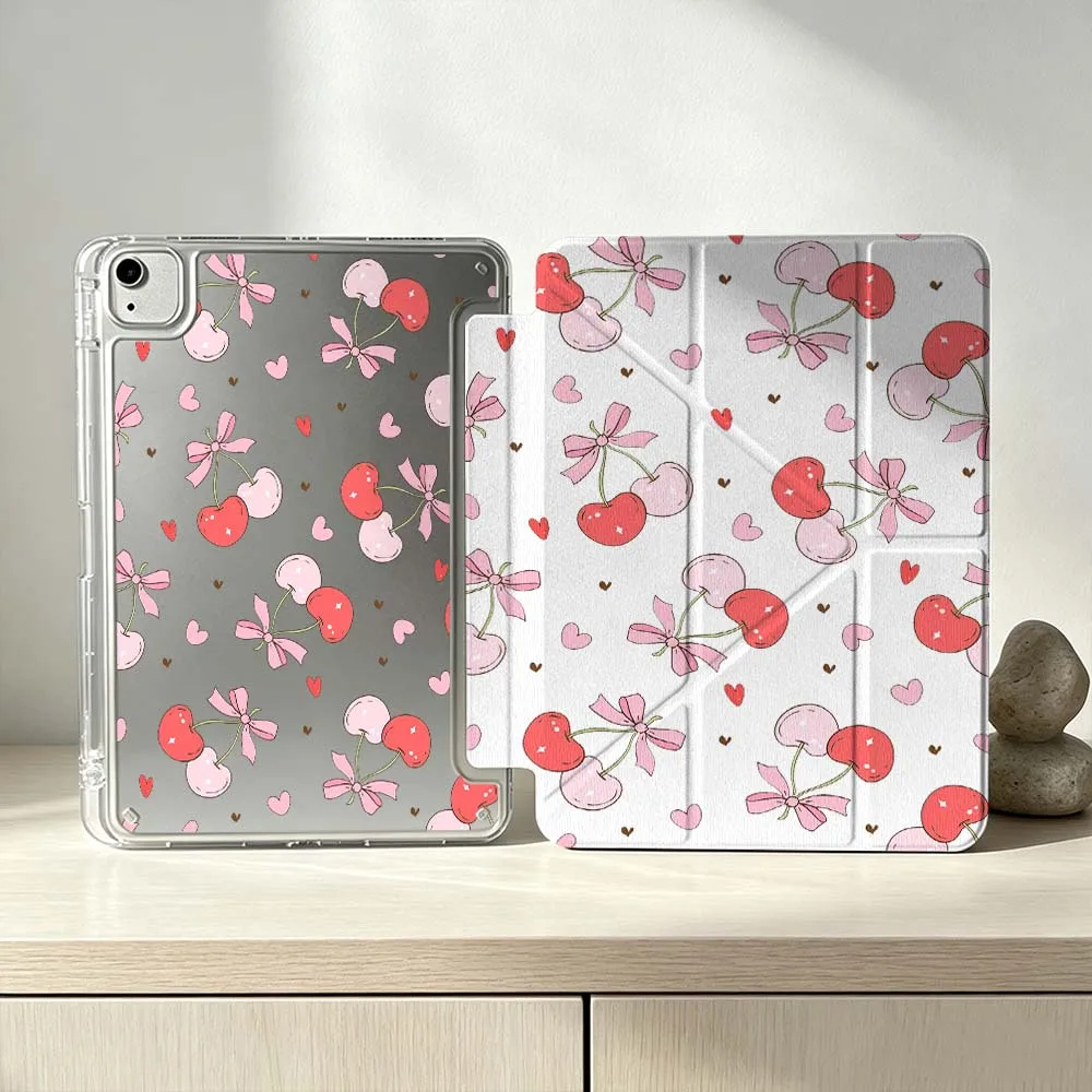 Art Design Cherry Soft For iPad Pro Air mini 6 5 4 3 2 1 11th 10th 6th 5th M5 M4 M3 M2 9gen Foldable 3Y Tablet Case
Art Design Cherry Soft For iPad Pro Air mini 6 5 4 3 2 1 11th 10th 6th 5th M5 M4 M3 M2 9gen Foldable 3Y Tablet Case