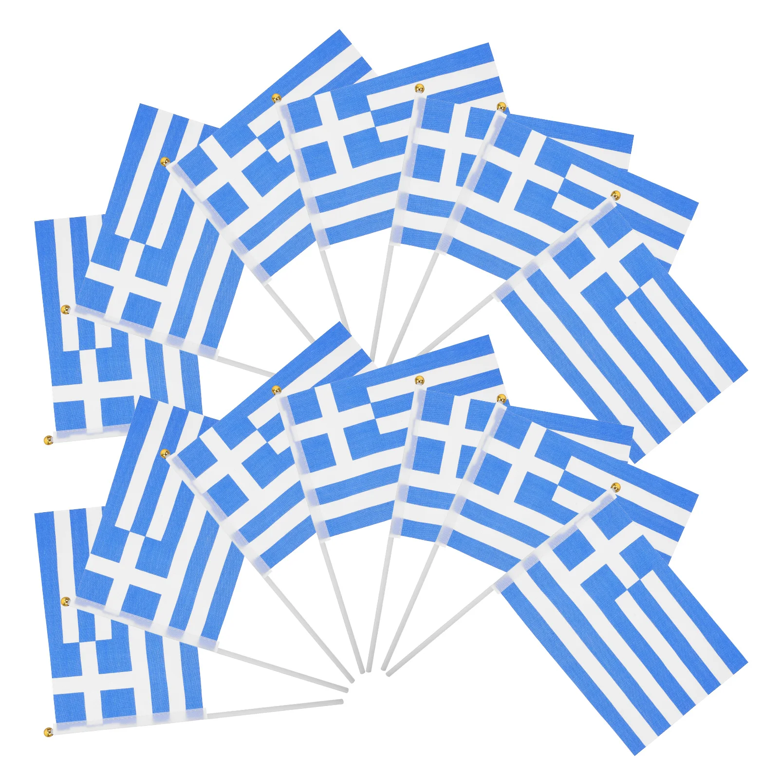 100 Pcs Greek Flags H held Mini Decorations for Theme Parties Sports Events Patriotic Celebrations Greece Flag Decor
100 Pcs Greek Flags H held Mini Decorations for Theme Parties Sports Events Patriotic Celebrations Greece Flag Decor