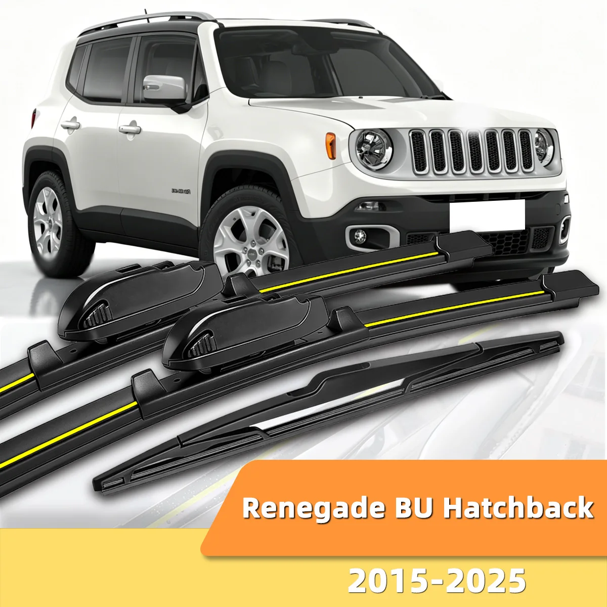Suitable For Jeep Renegade BU Hatchback 2015-2025 Front And Rear Windshield Wipers Durable Accessories For Car Windshields 2020
Suitable For Jeep Renegade BU Hatchback 2015-2025 Front And Rear Windshield Wipers Durable Accessories For Car Windshields 2020