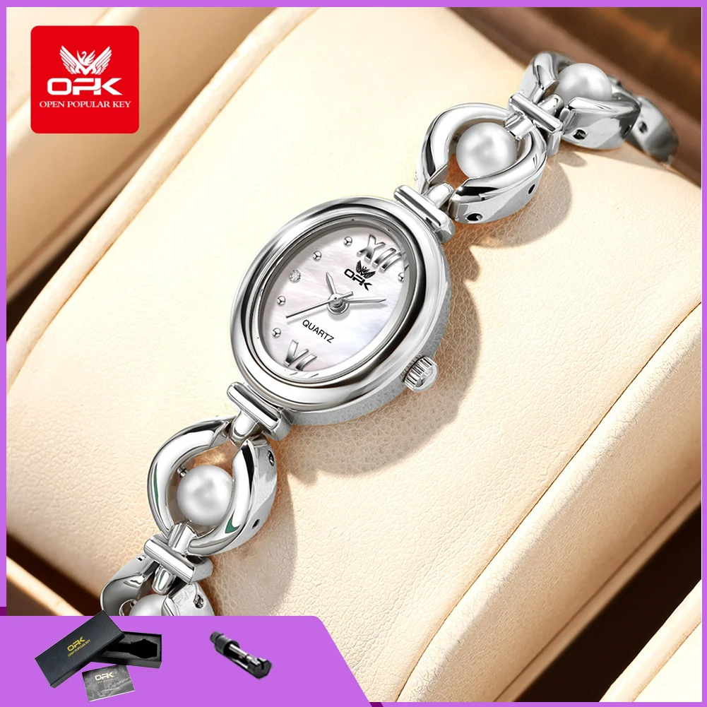 OPK 6076 Women's Quartz Wristwatches 30m Waterproof Minimalist Slim Dial Fashion Casual Watch for Ladies
OPK 6076 Women's Quartz Wristwatches 30m Waterproof Minimalist Slim Dial Fashion Casual Watch for Ladies