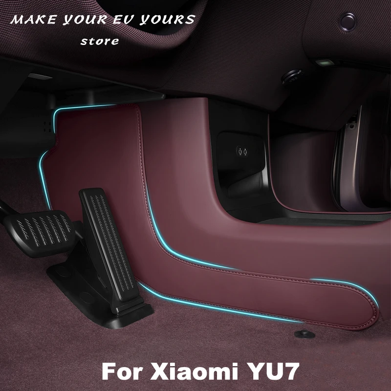 For Xiaomi YU7 2025 2026 Car Central Control Side Anti Kick Pad Nappa Leather Anti Kick Pad Protective Mat Accessories
For Xiaomi YU7 2025 2026 Car Central Control Side Anti Kick Pad Nappa Leather Anti Kick Pad Protective Mat Accessories