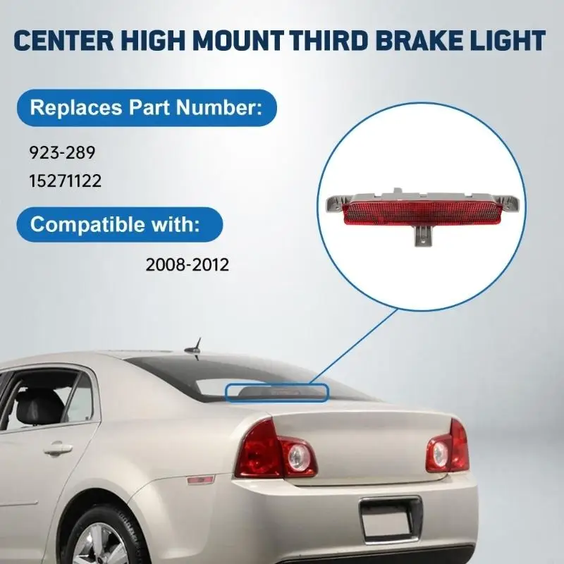 Precisions 923-289,15271122 Third Brake Light For Select Model Series Bright LED Third Brake Stop Light D7YA
Precisions 923-289,15271122 Third Brake Light For Select Model Series Bright LED Third Brake Stop Light D7YA