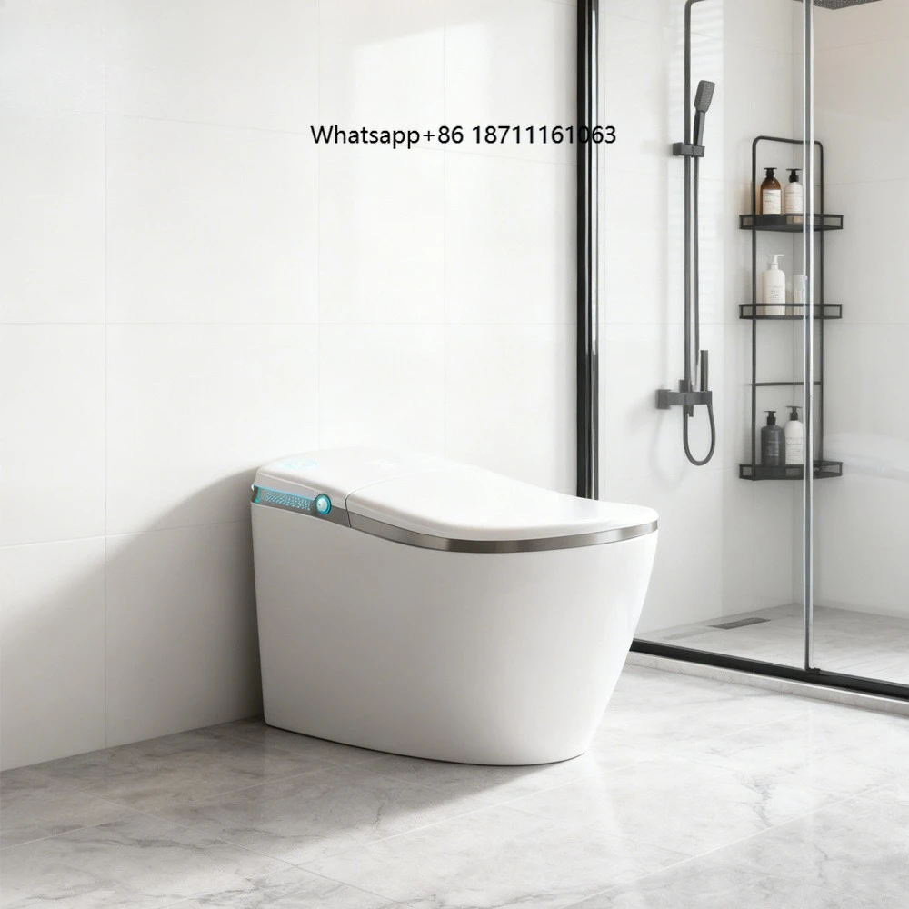 Sanitarios Inteligentes Ceramic Automatic Flush Water Closet Wc Intelligent Closestool Bathroom Floor Mounted Smart Toilet Bowl
Sanitarios Inteligentes Ceramic Automatic Flush Water Closet Wc Intelligent Closestool Bathroom Floor Mounted Smart Toilet Bowl