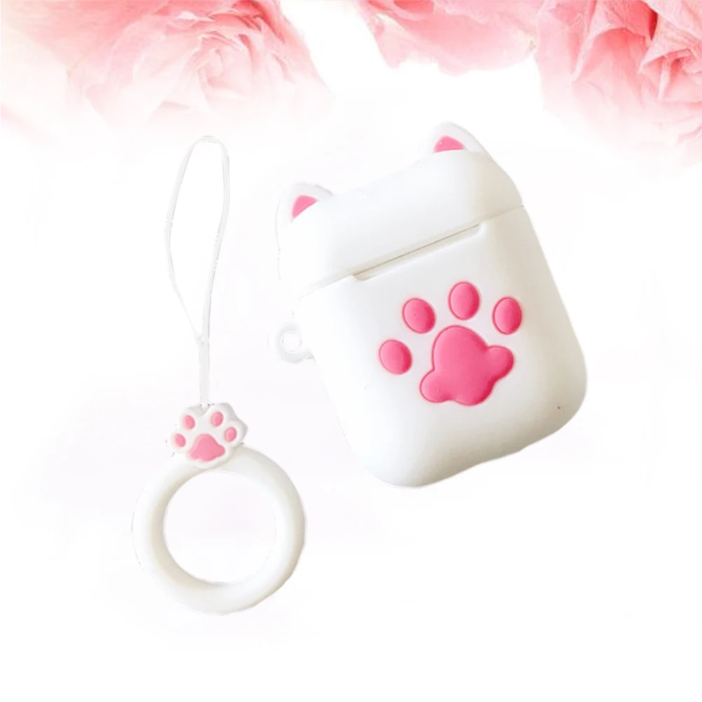Cat Paw Earphone Case Dust Proof Shockproof Protective Cover for Wireless Earbuds Lightweight Durable Material Ring Lanyard
Cat Paw Earphone Case Dust Proof Shockproof Protective Cover for Wireless Earbuds Lightweight Durable Material Ring Lanyard