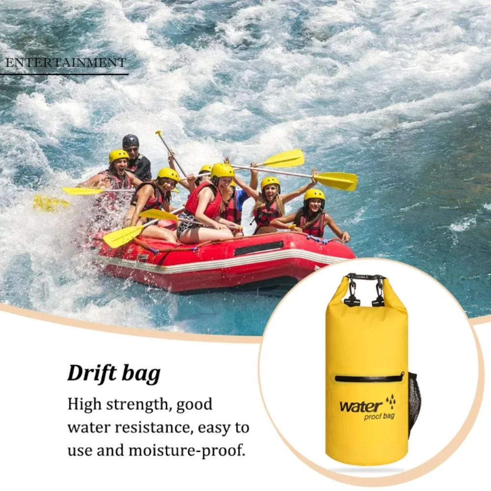 Водонепроницаемый рюкзак-сумка с карманом на молнии, утолщенный материал, сетчатый карман для хранения, водонепроницаемая конструкция, застежка-роллтоп
Водонепроницаемый рюкзак-сумка с карманом на молнии, утолщенный материал, сетчатый карман для хранения, водонепроницаемая конструкция, застежка-роллтоп