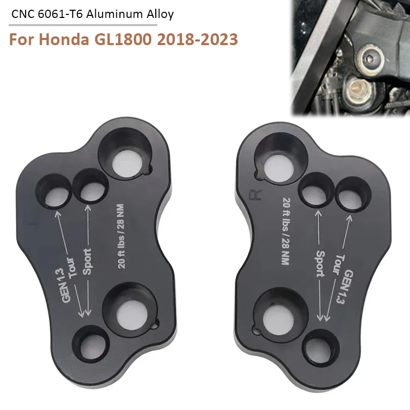 Pair Motorcycle Handle Bar Clamp Raised Extend Handlebar Mount Riser For Honda GL1800 GL1 800 2018-2020 2021 2022 2023
Pair Motorcycle Handle Bar Clamp Raised Extend Handlebar Mount Riser For Honda GL1800 GL1 800 2018-2020 2021 2022 2023